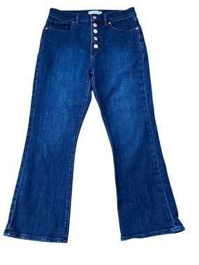 Loft The Kick Crop Jeans.  Size 2